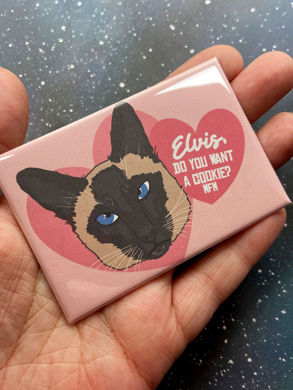 Souvenir Magnet - "Elvis, Do You Want A Cookie?" My Favorite Murder