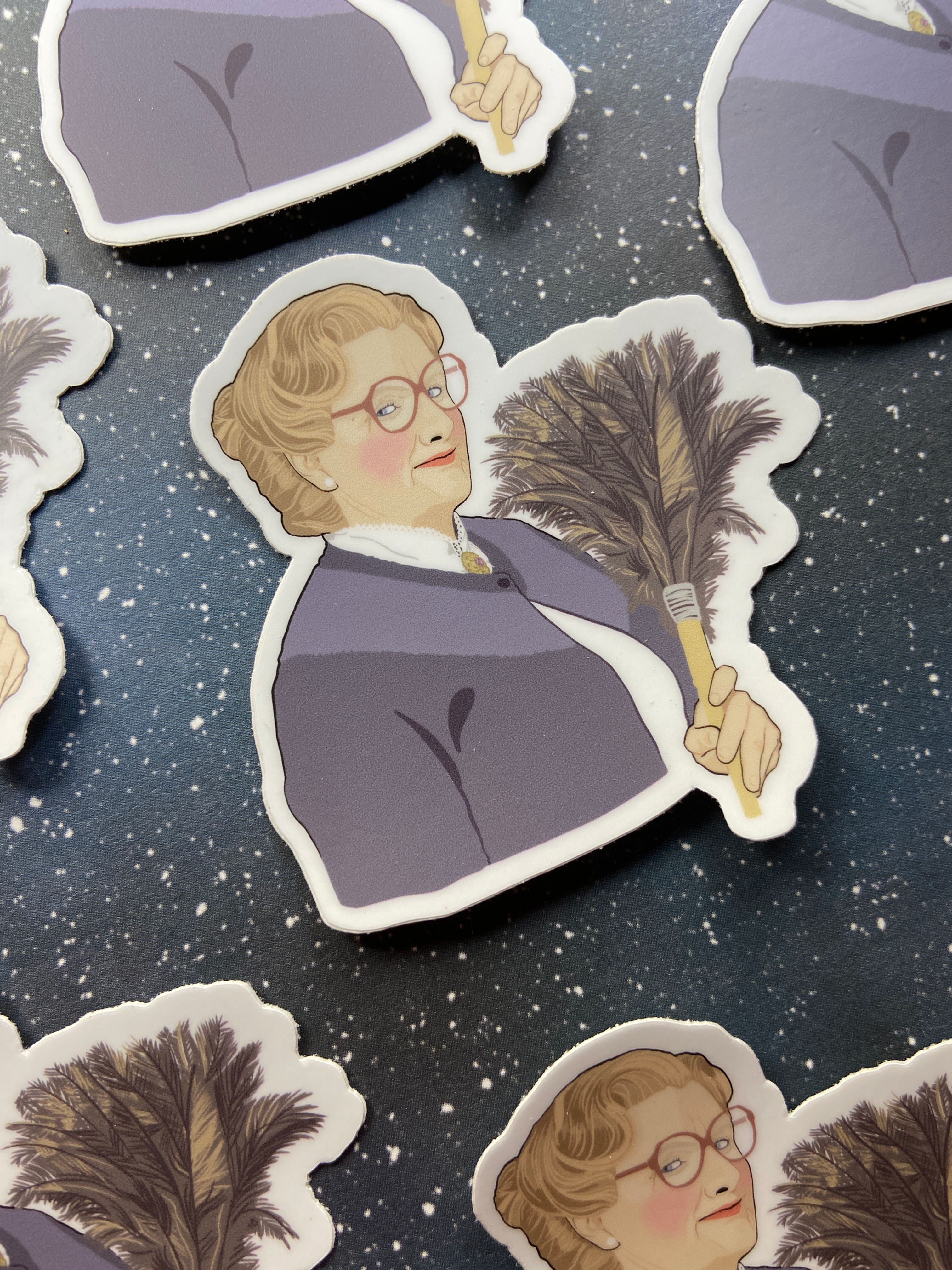 Vinyl Decal - "Mrs. Doubtfire" Robin Williams