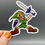 Thumbnail: Vinyl Decal - Link and Navi - Rubber Hose Style