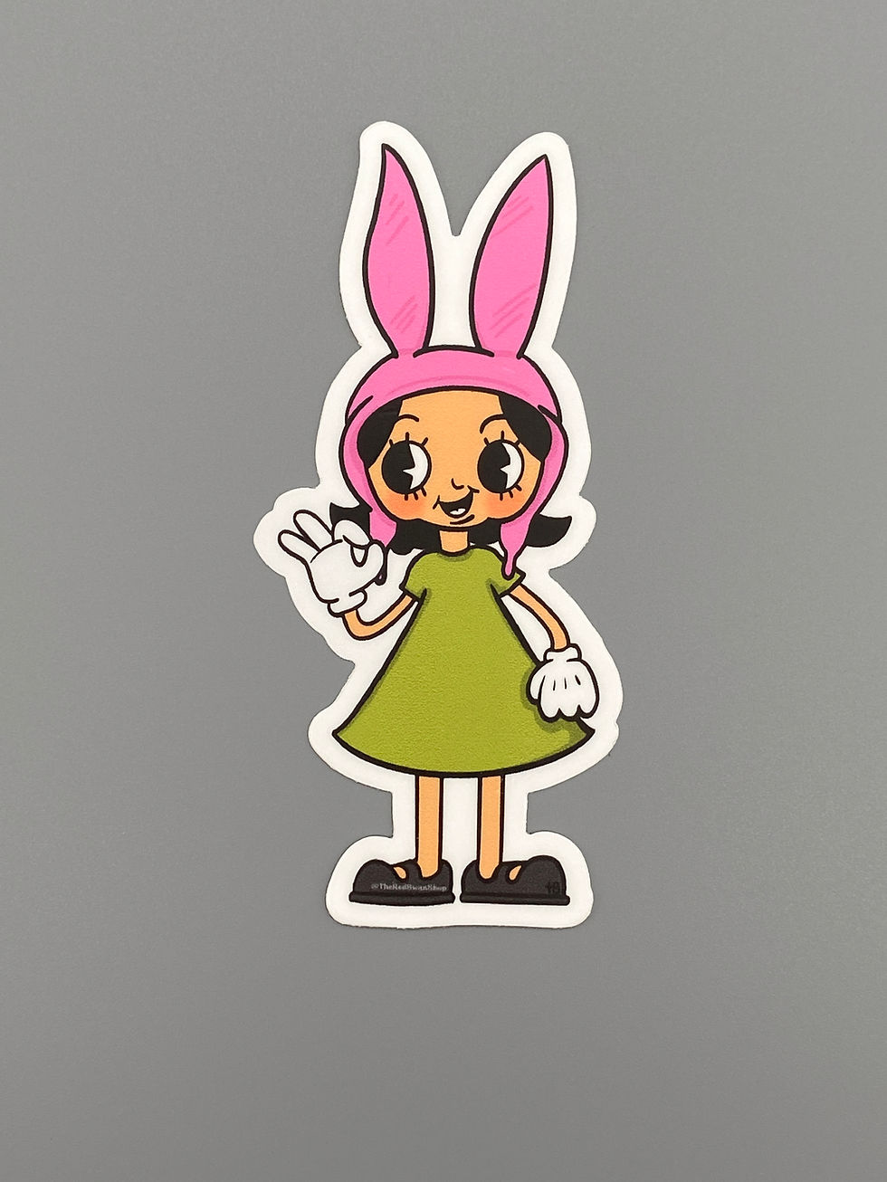 Thumbnail: Vinyl Decal - Louise Belcher - Rubber Hose Style