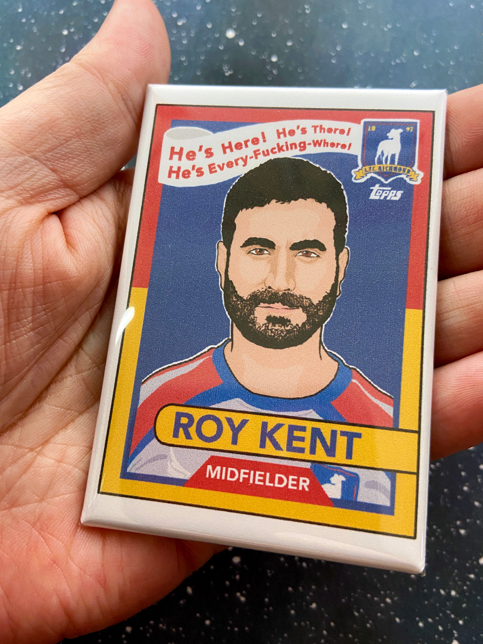 "Roy Kent" Trading Card- Ted Lasso Souvenir Magnet