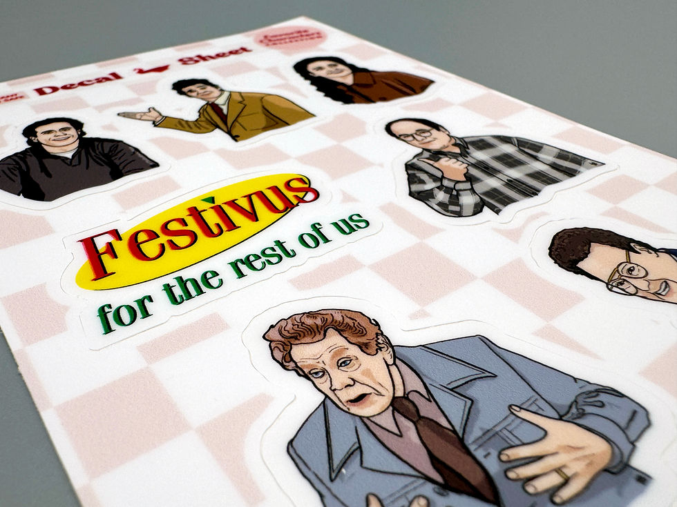Thumbnail: Vinyl Decal Sheet - Favorite Characters - Seinfeld