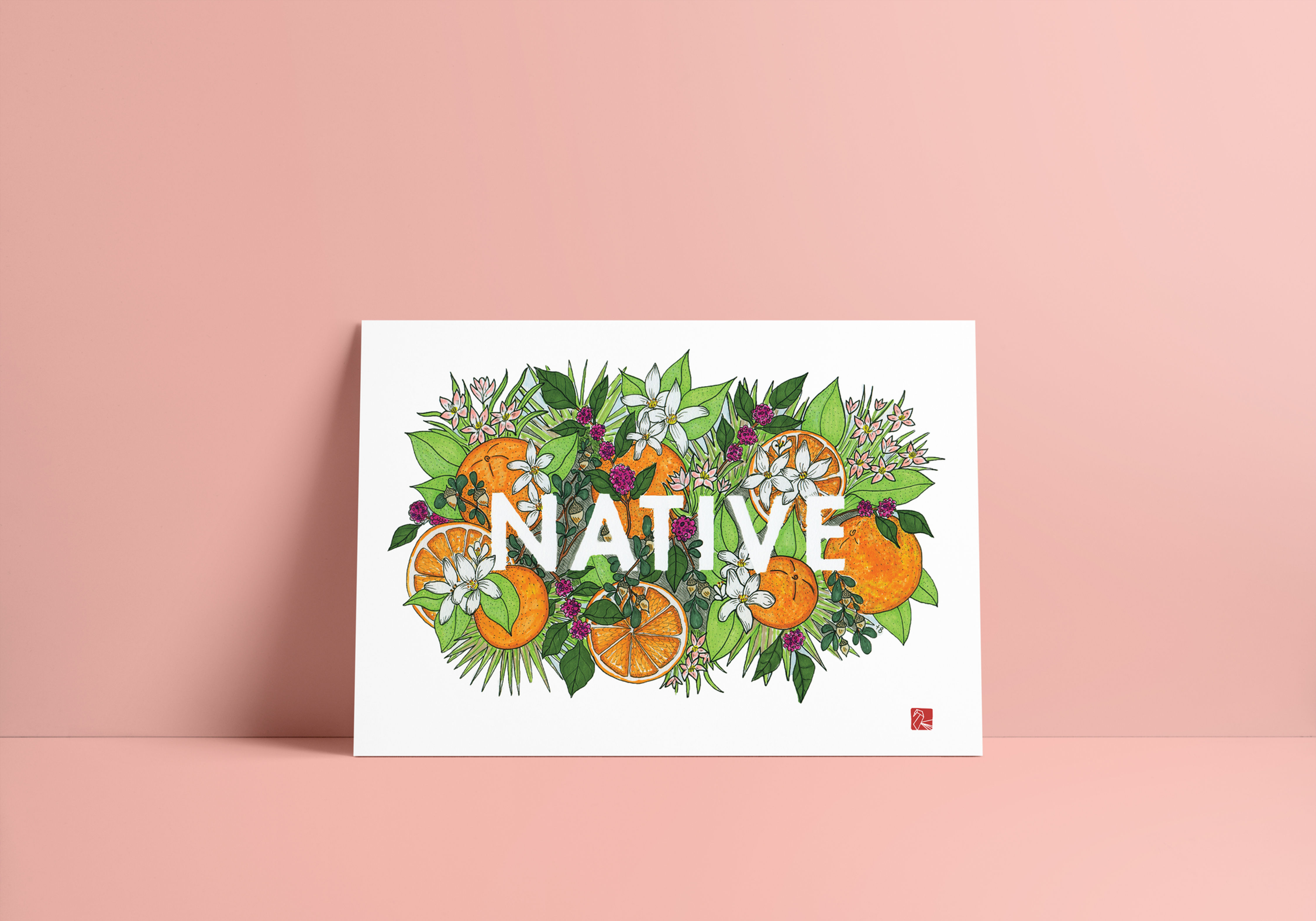 "Native" 8x10 Art Print