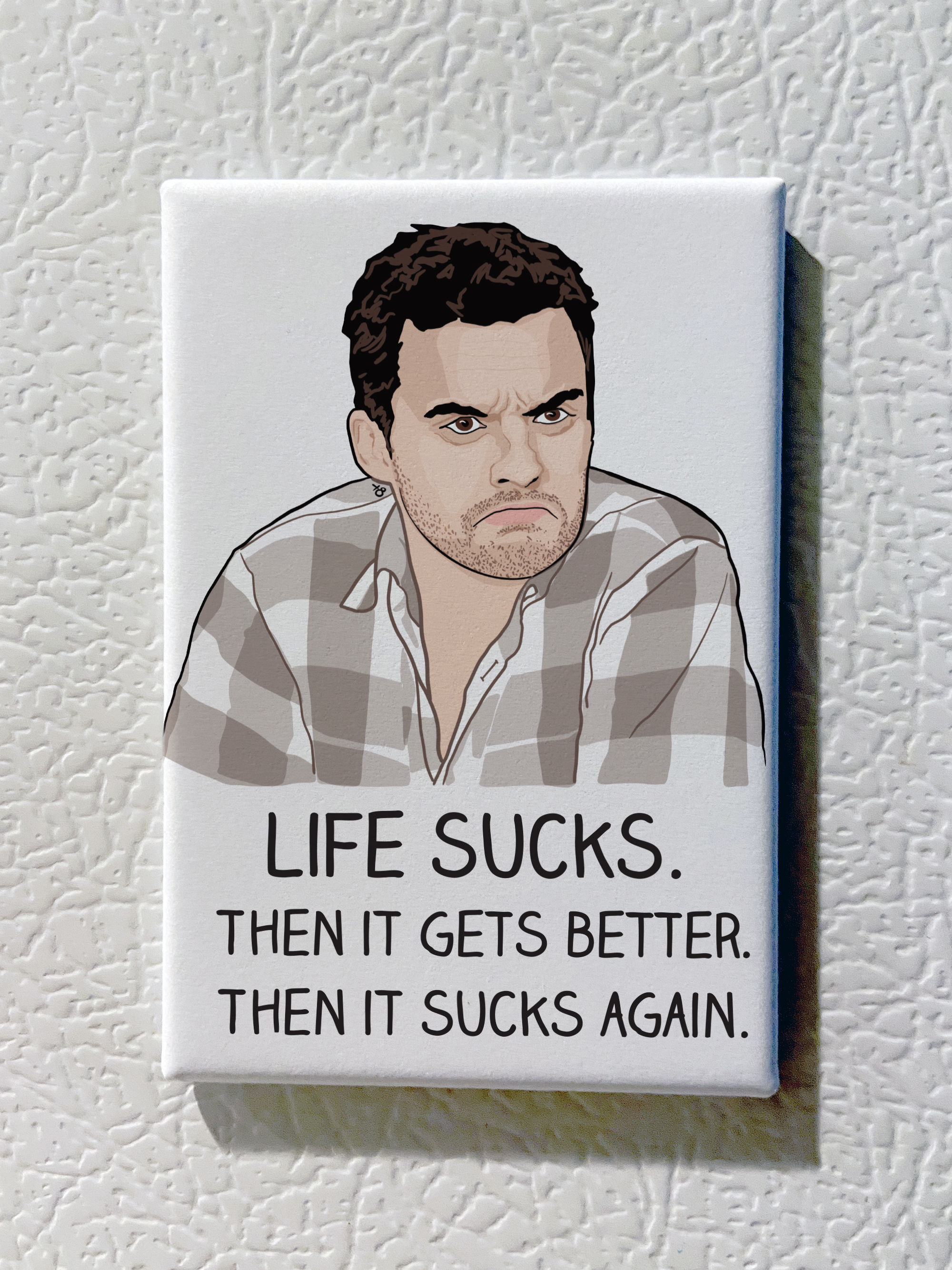 Nick Miller Souvenir Magnet - The New Girl