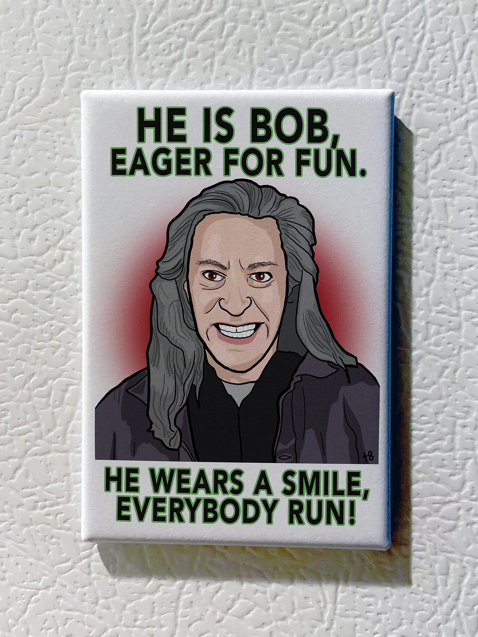 Thumbnail: Souvenir Magnet - Twin Peaks - Killer Bob