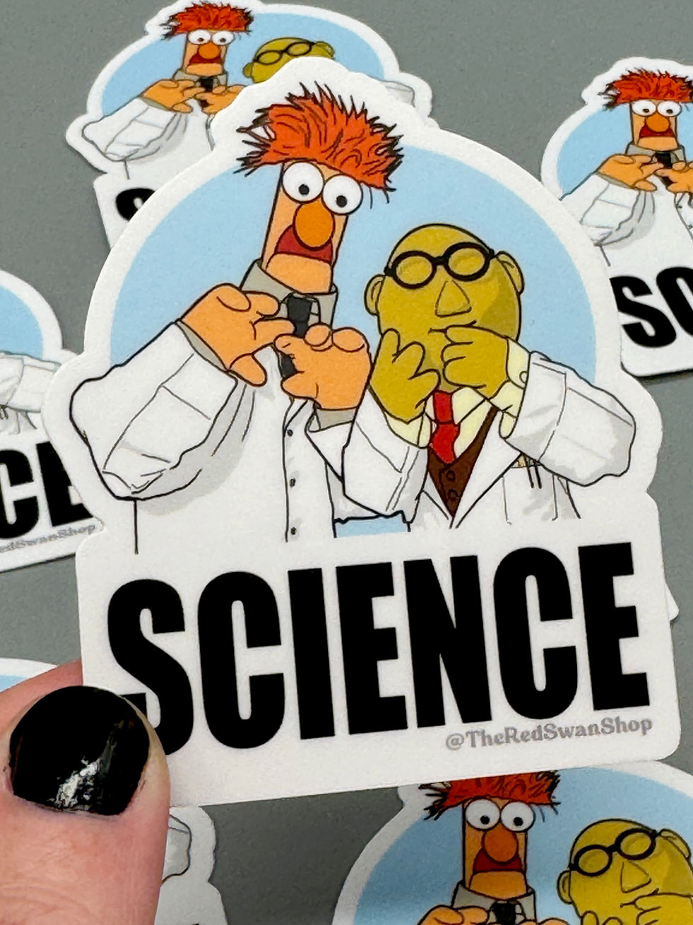Thumbnail: Vinyl Decal - The Muppets - Bunsen and Beaker