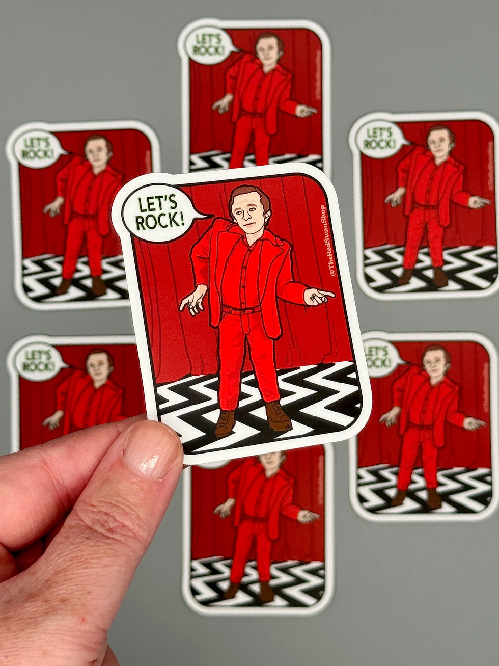 Thumbnail: Vinyl Decal - Twin Peaks - Man From Another Place