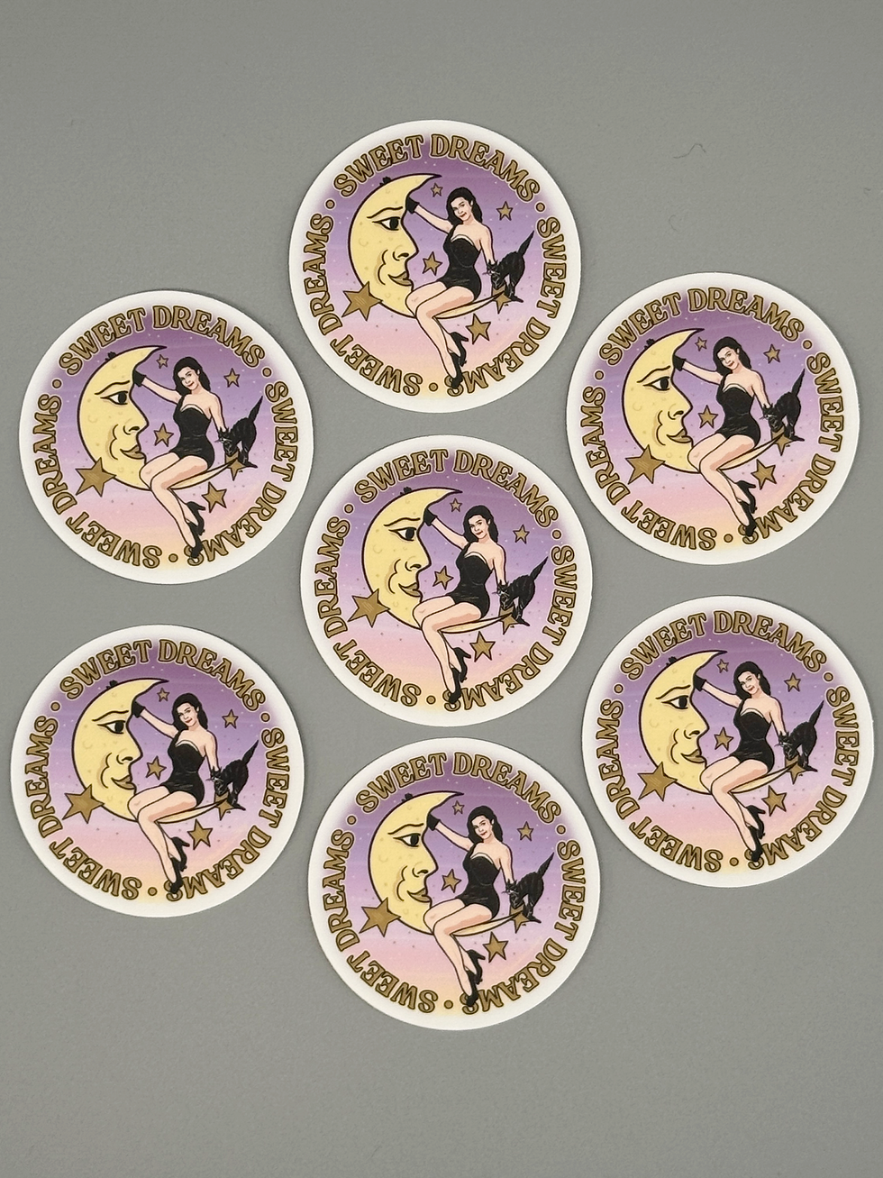 Thumbnail: Vinyl Decal - Sweet Dreams Pin-up