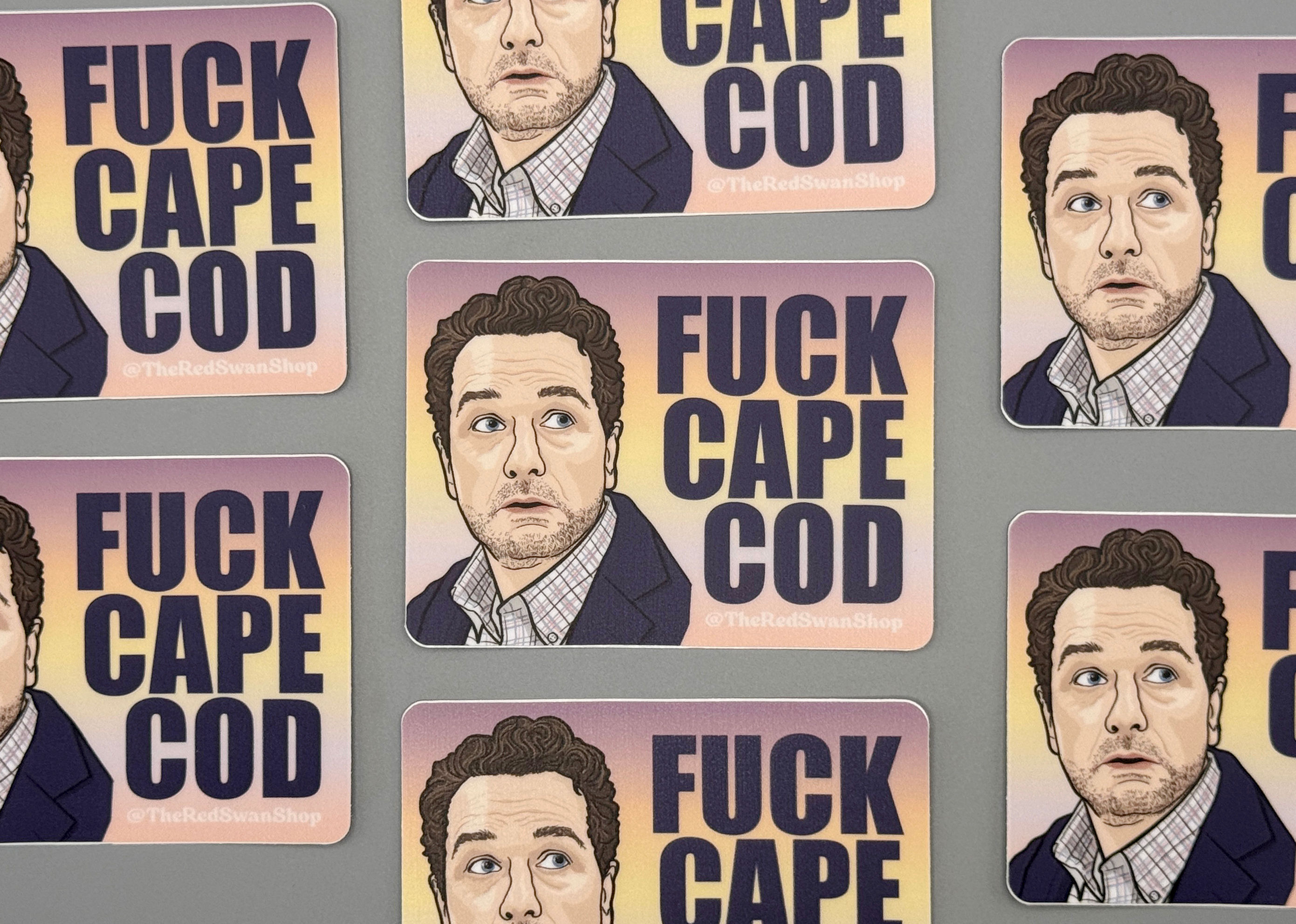 Vinyl Decal - Fuck Cape Cod