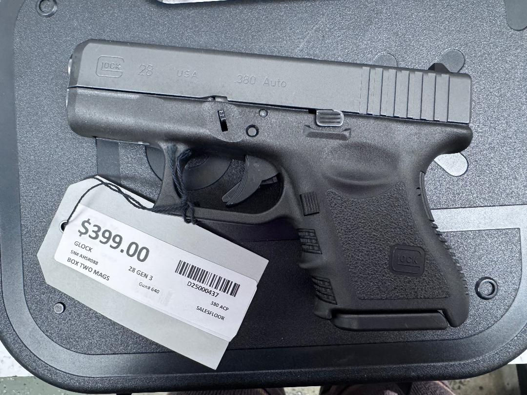 **USED** Glock 28 Gen 3