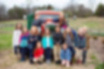The students at The one room schoolhouse at Hardison Mill Farm