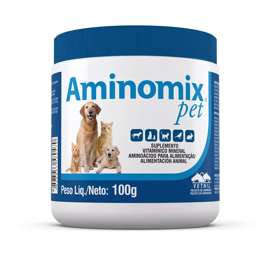 Aminomix Pet Suplemento Vitamínico 100g