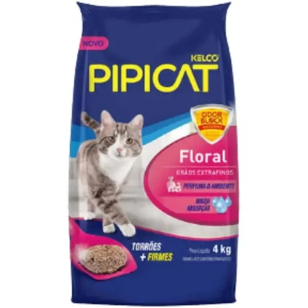 Granulado Sanitário PipiCat Campestre e Floral 4kg