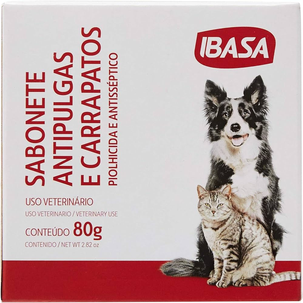 Sabonete Antipulgas e Carrapatos 80g