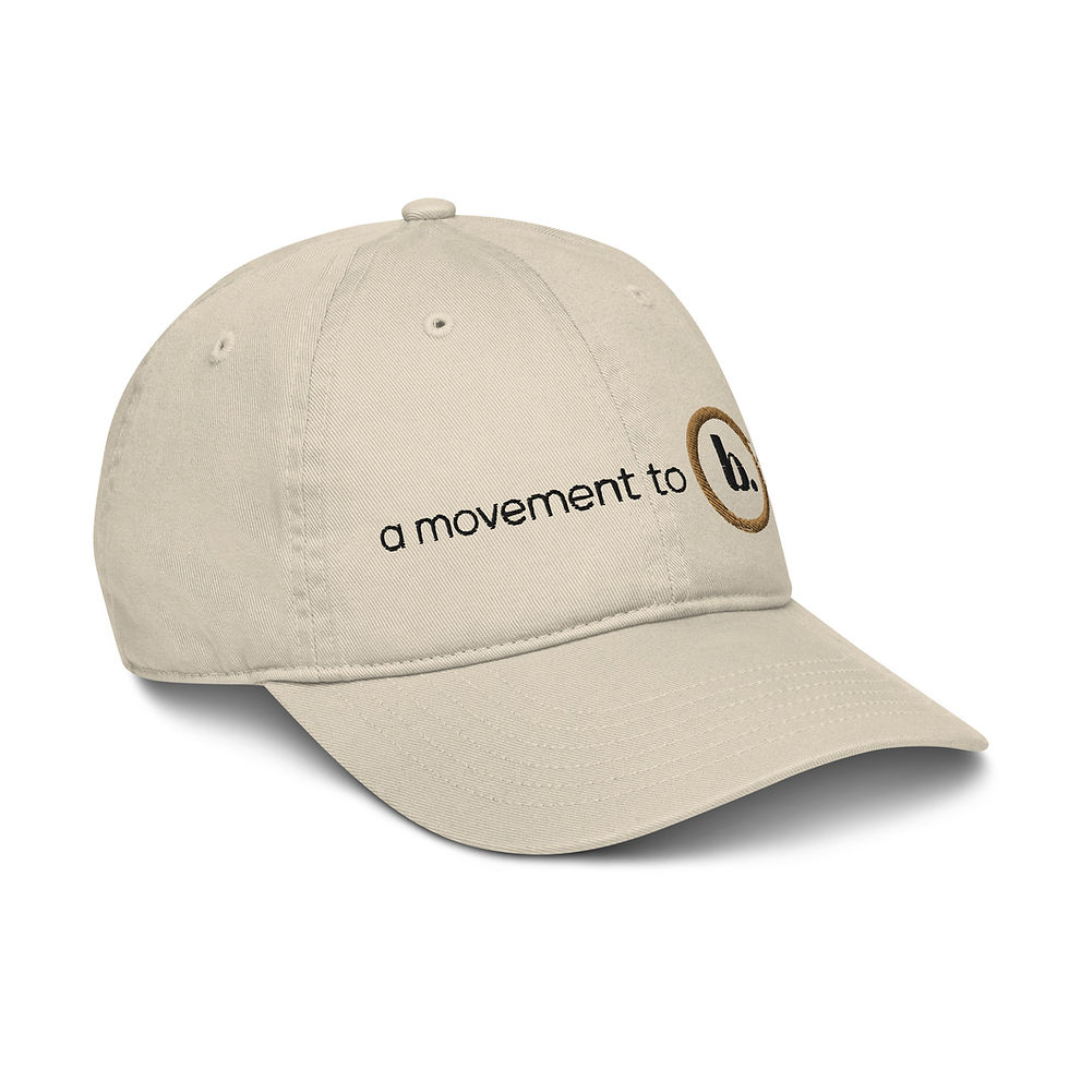 Miniature : A movement to b. you - Organic Cotten