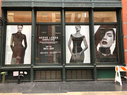 Herve Leger Store Window
