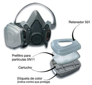 Máscara Semi Facial 3m Mod. 6200