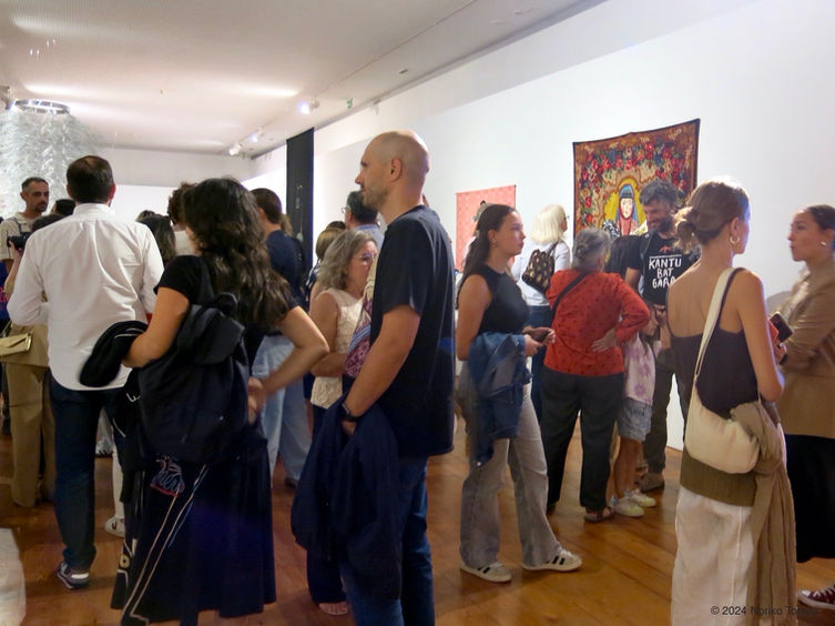 "Contextile 2024" Contemporary Textile Art Biennial in Guimarães, Portugal. Japanese fiber artist Noriko Tomita / "Contextile 2024" テキスタイルアートビエンナーレのアーティスト・イン・レジデンス (ギマランイス・ポルトガル)、ファイバーアーティスト富田紀子 