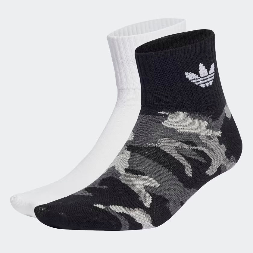 CAMO ANKLE SOCKS 2 PAIRS