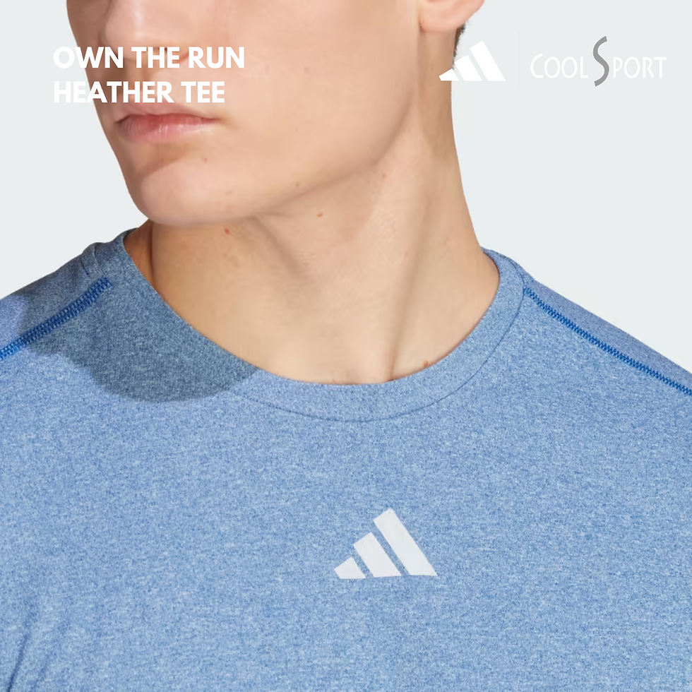 Thumbnail: OWN THE RUN HEATHER TEE