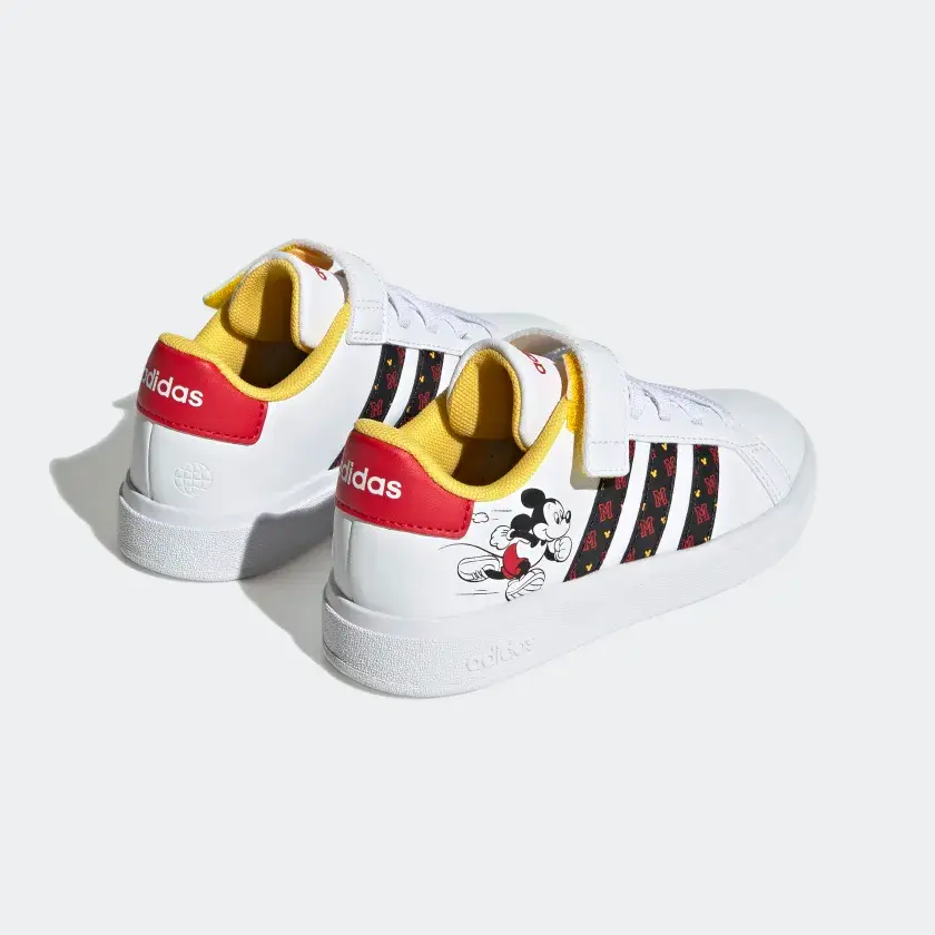 Thumbnail: Kids Unisex • Essentials  9 ADIDAS X DISNEY GRAND COURT MICKEY HOOK-AND-LOOP SHO
