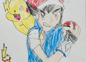 Ash and Pikachu