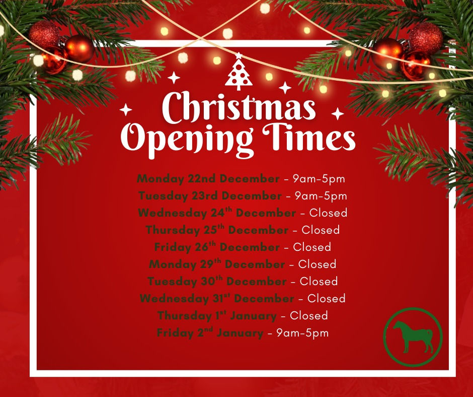 Christmas Opening Times