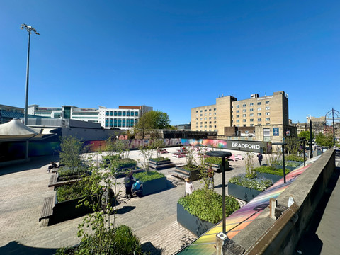 Bradford Interchange Meanwhile Public Realm