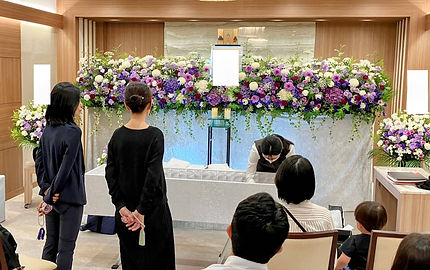 代々幡斎場での葬儀事例