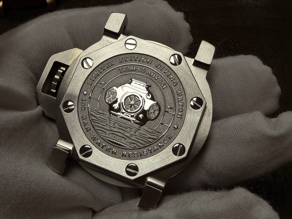 Thumbnail: Titanium Blue Dial BATISCAFO Zero47-1000