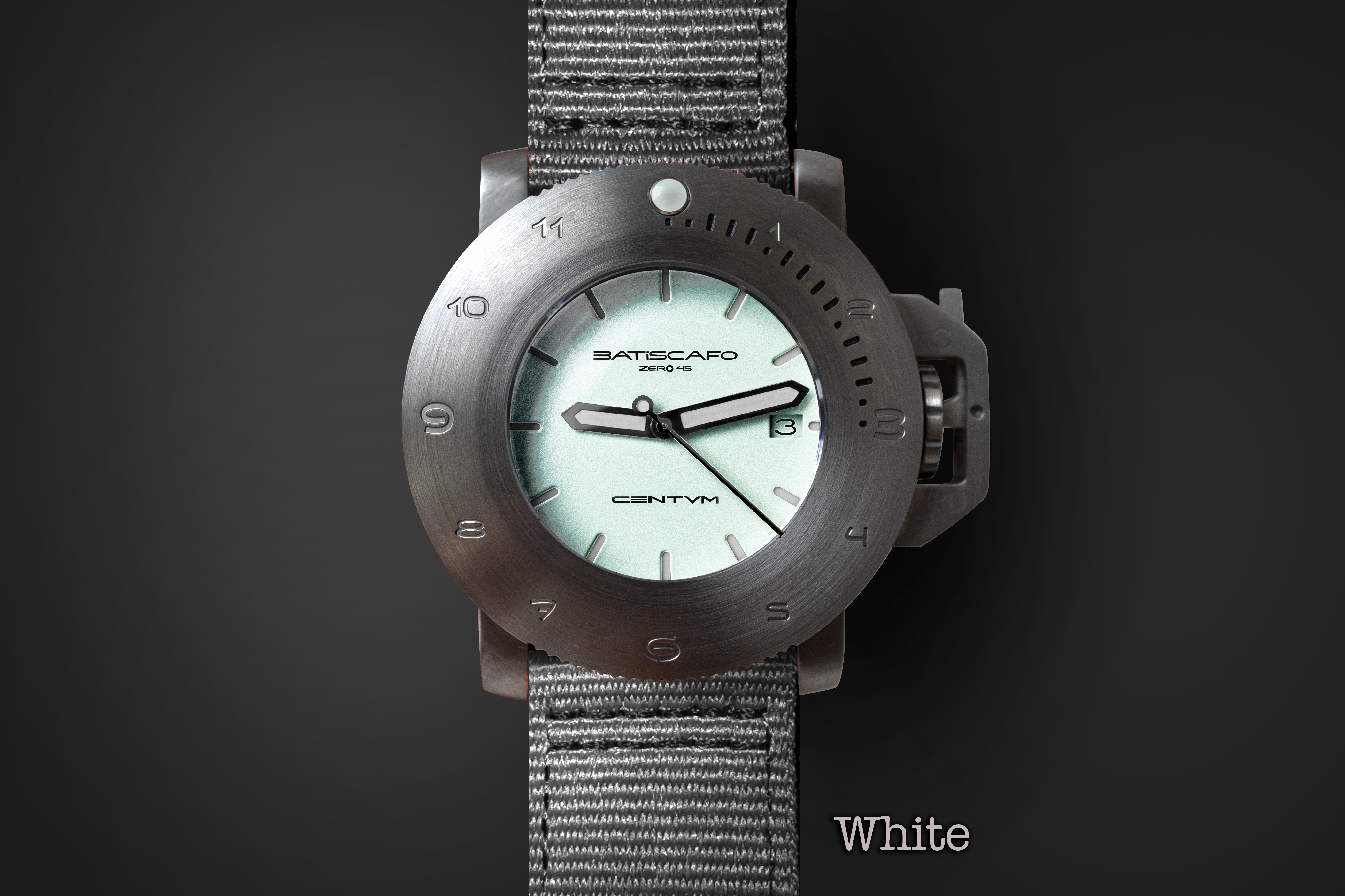 Zero45 Titanium – Swiss ETA (White Dial)