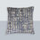 Thumbnail: Blue Velvet and Leather square pillow