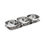 Thumbnail: Silver Hammered Serving Tray with Bowls