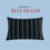 Thumbnail: Private jet pillow, bespoke pillow, Loro Piana pillow, Luxury Cashmere Lumbar