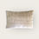 Thumbnail: Textured Velvet and Leather Lumbar Pillow