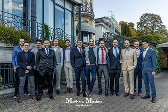 Maxime and his friends, group photo