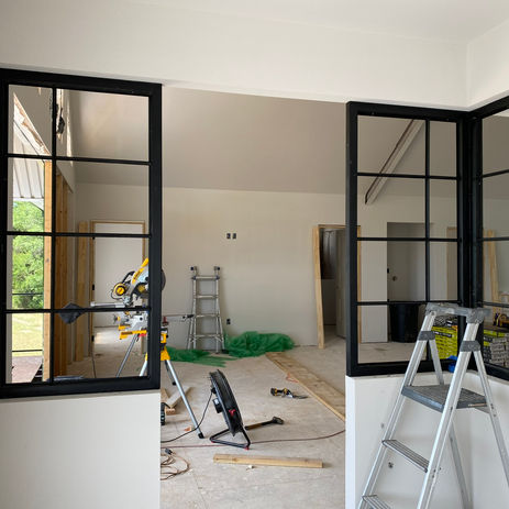 Interior window frames from 100 year old frames. .JPEG