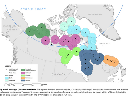 Inuit Trails in the Arctic are Changing