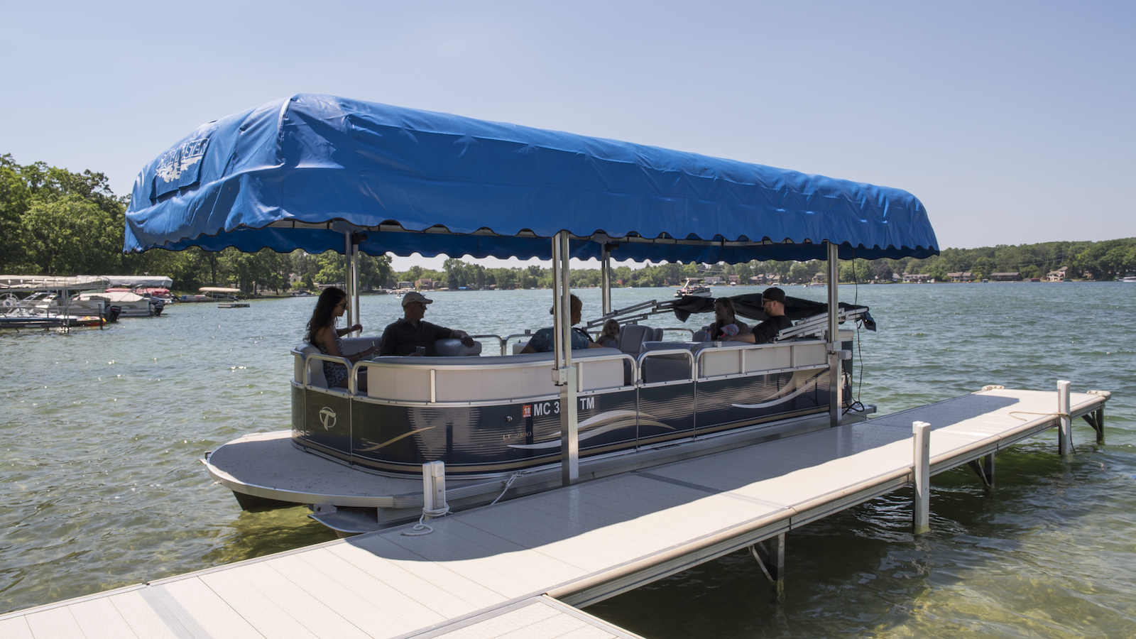 Power Pontoon Canopy Powered Pontoon Canopy
