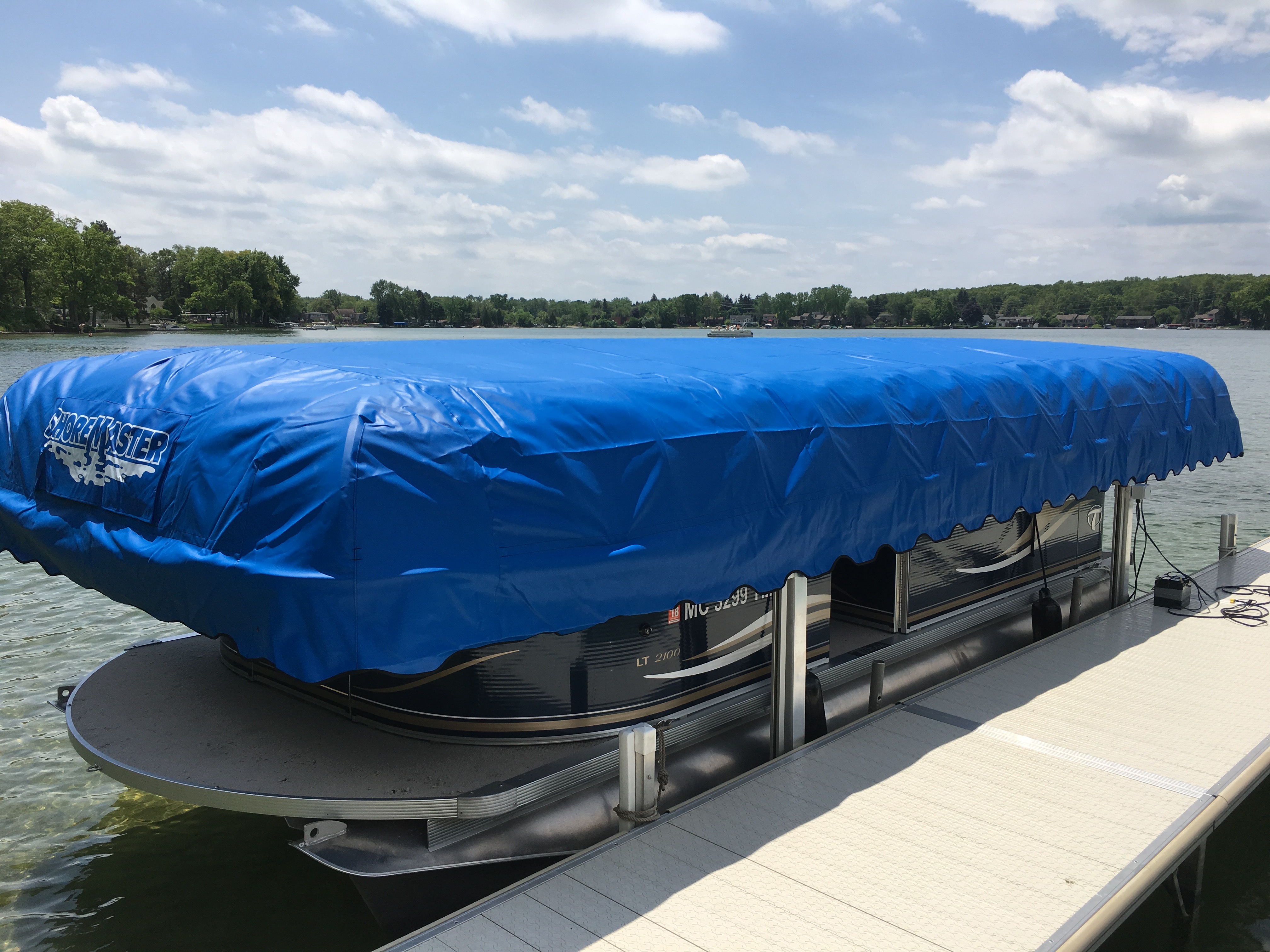 Power Pontoon Canopy Powered Pontoon Canopy