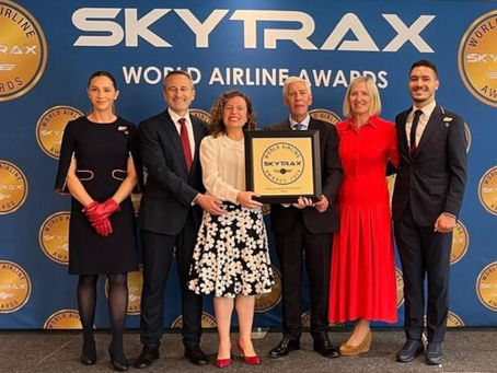 Obtiene Iberia premio al “Mejor personal de aerolínea de Europa” en los World Airline Awards de Skytrax