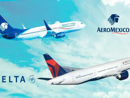 Decisión del Departamento del Transporte de EU pasa por alto beneficios a turismo y consumidores al cancelar alianza Aeroméxico-Delta