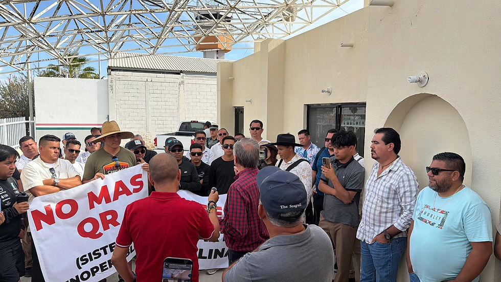 Crisis de movilidad en Los Cabos escala al ámbito federal; exigen destitución de titulares de la SICT en BCS