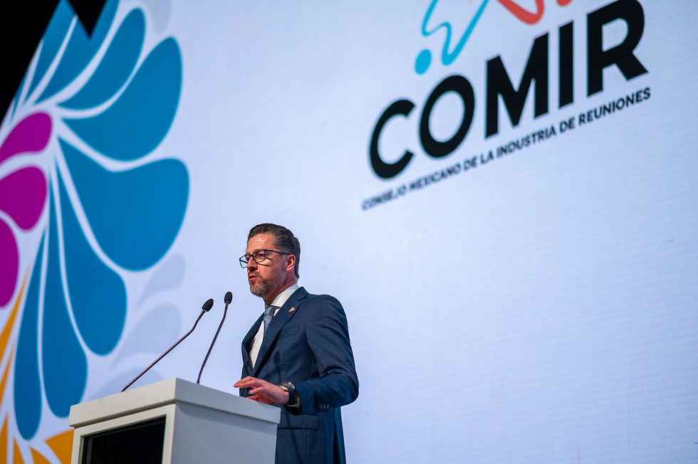 Asume Luis Díaz presidencia del COMIR con plan estratégico para fortalecer la Industria de Reuniones en México