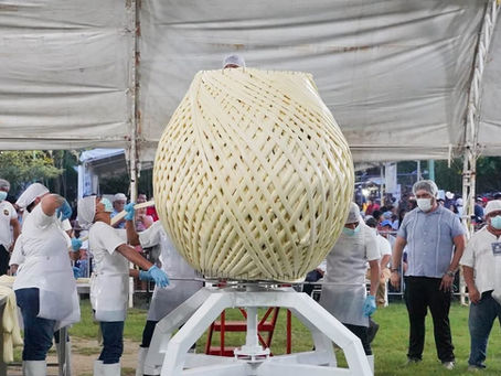Récord Guinness por la bola de queso de hebra más grande del mundo abre oportunidades para turismo en Pijijiapan