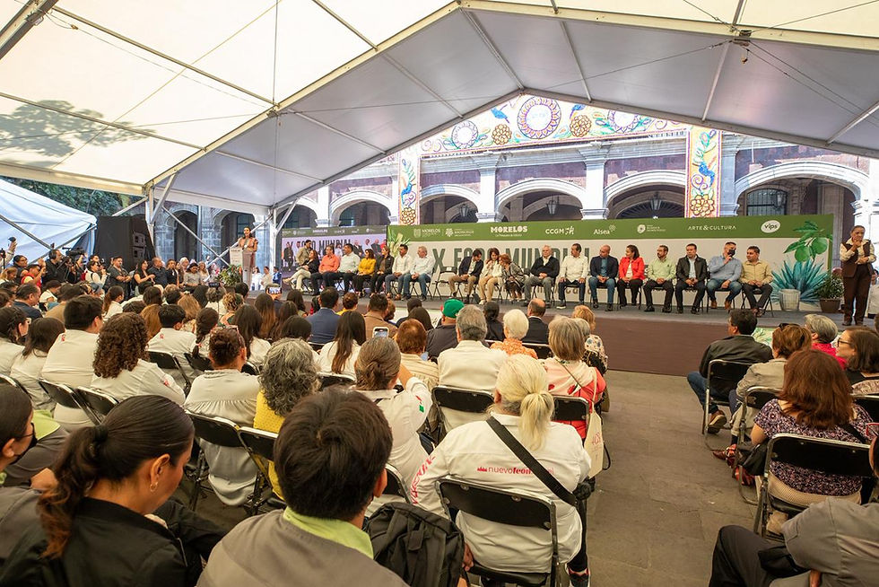 México celebra 15 años de gastronomía Patrimonio Cultural de la Humanidad en X Foro Mundial en Morelos