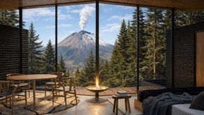 Estrena Wander Cabins destino con una nueva propuesta de diseño frente al Popocatépetl