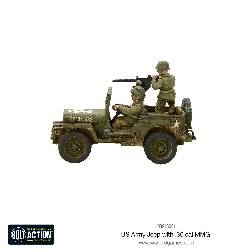 Thumbnail: US Army Jeep With 30 Cal MMG