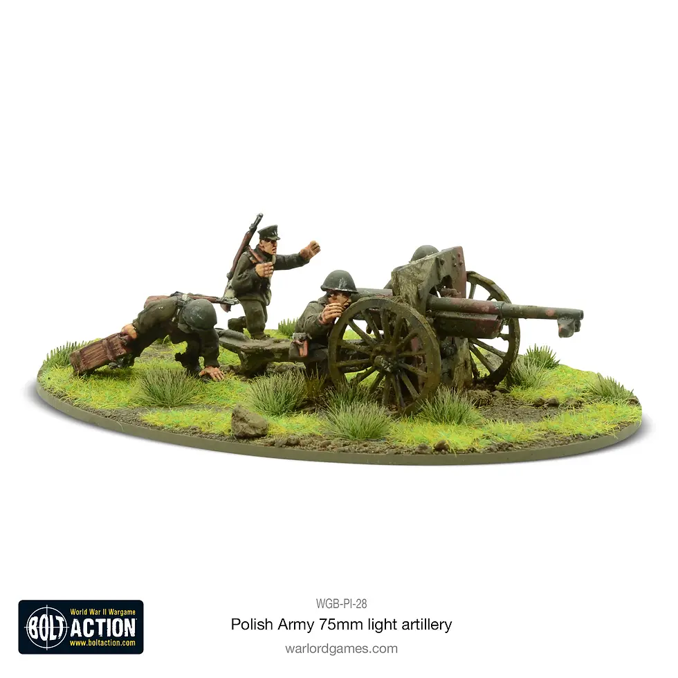 Thumbnail: Polish Army 75mm Light Artillery