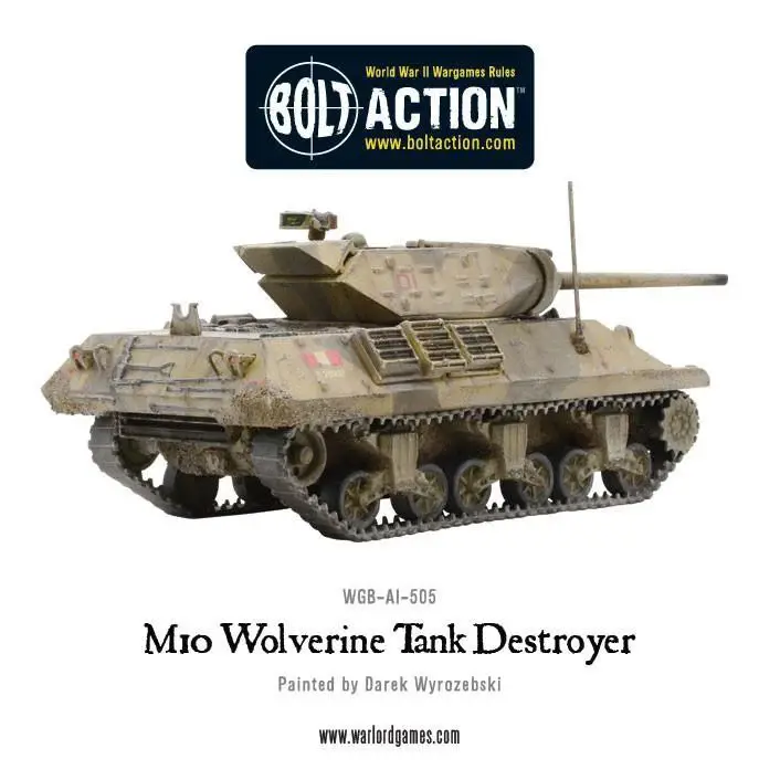 Thumbnail: M10 Tank Destroyer/Wolverine (Plastic Box)